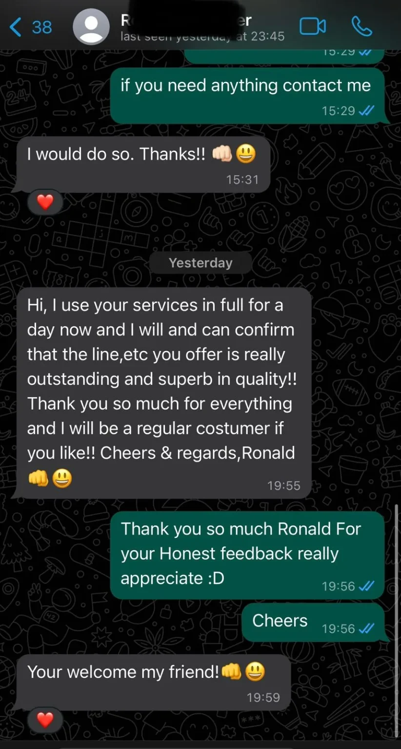 Testimonial IPTV România client din Marea Britanie